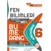 GÜNAY 6. SINIF BUMERANG ETKİNLİKLİ FEN BİLİMLERİ AKILLI DEFTER KİTAP SORU BANKASI - 2024