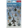 TANEX KIDS TNX-25050 DEKORATİF ETİKETLER - SAVAŞ UÇAKLARI SERİSİ STICKER