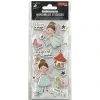 TANEX HANDMADE TNX-28001 DEKORATİF ETİKETLER - PERİ KIZI SERİSİ STICKER  TEKLİ