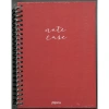 PAPİRÜS  NOTE CASE SİMLİ SERT KAPAK SPİRALLİ 14X19 120YP. ÇİZGİSİZ (DÜZ) DEFTER