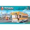 CC OYUNCAK SLUBAN M38-B0332 TOWN BLOK OTOBÜS LEGO 465 PARÇA
