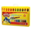 PLAY-DOH JEL MUM BOYA - GEL CRAYON PLASTİK KUTU 12 RENK PLAY-CR014