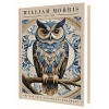 DEFFTER 14X20 BLUE OWL ( WILLIAM MORRIS ) SERT KAPAK ÇİZGİLİ DEFTER 96 YP