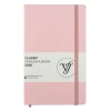 VICTORIAS JOURNALS 124-1453 13X21 CLASSIC LASTİKLİ GÜNLÜK AJANDA - PEMBE