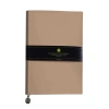VICTORIAS JOURNALS 1078 SMYTH RUGAN ESNEK KAPAK 14.8x21cm 80gr. 96YP. ÇİZGİLİ DEFTER BEJ