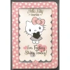 VICTORIAS JOURNALS 525-2085 HELLO KITTY AYNALI SERT KAPAK A6 192 SAYFA 100 GR. RENKLİ SAYFALAR GÜNLÜK/ NOT DEFTERİ