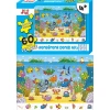 JOHO TOYS PUZZLE YAPBOZ RENGARENK DENİZ ALTI 48x34cm 60 PARÇA