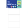 CREA OFC- 1187 34x67mm BEYAZ OFİS ETİKETİ 7Lİ (21)