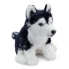 NECOTOYS ANIMALS OF THE WORLD 20907 FLOPPY SİYAH HUSKY KÖPEK PELUŞ 28 CM