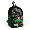 CORAL HIGH 23525 KİDS KOYU YEŞİL SİYAH DİNAZOR DESENLİ İKİ BÖLMELİ MİNİK SIRT ÇANTASI