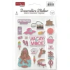 TANEX KIDS TNX-25426 DEKORATİF ETİKETLER - PUFFY TATİL SERİSİ STICKER - TEKLİ