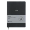 VICTORIAS JOURNALS 124-1417 14X20,5 SMYTH HAFTALIK AJANDA A5 - SİYAH
