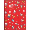 VICTORIAS JOURNALS 524-1931 HELLO KITTY SMYTH FLEXY ESNEK VEGAN DERİ KAPAKLI 13X18 80 GR. 80 YAPRAK ÇİZGİLİ DEFTER