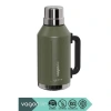 VAGONLİFE HAERS KULPLU PASLANMAZ ÇELİK TERMOS VGN1004 1200 ML MOSS GREEN