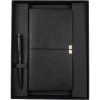 SCRIKSS SD700-C1 TOLEDO PREMIUM C7 SİYAH DEFTER & 108 PRESTIGE MAT SİYAH TÜKENMEZ KALEM SET