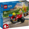 LEGO CITY 60410 İTFAİYE KURTARMA MOTORSİKLETİ 57 PARÇA