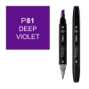 TOUCH TWIN P-81 ÇİFT UÇLU MARKER DEEP VIOLET