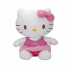 SUNMAN OT180201-B HELLO KITTY ELBİSELİ KURDELELİ PELUŞ 50 CM