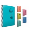 GIPTA REAL SPİRALLİ PP.KAPAK A4 80YP. KARELİ DEFTER