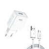 BIX BX-M10TA 10W SEYAHAT ADAPTÖRÜ + 1 Mt 2.1A MICRO USB KABLO
