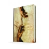 DEFFTER ART OF WORLD /MICHELANGELO - CREATION OF ADAM SERT KAPAK A5 ÇİZGİLİ DEFTER