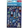 TANEX KIDS TNX-25071 DEKOTARİF ETİKETLER - UZAY SERİSİ- 1 ADET
