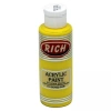 RİCH AKR-120-113 AKRİLİK BOYA 120 CC GÜNEŞ SARI