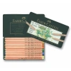 FABER CASTELL METAL KUTU PITT PASTEL BOYA KALEMİ 12 RENK