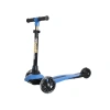 LEDDY SCT03 ÜÇ TEKERLEKLİ IŞIKLI KATLANABİLİR GÖVDE SCOOTER MAVİ