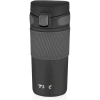 VAGONLİFE  T2001 TKK ÇELİK TERMOS SÜZGEÇLİ MUG 450 ML SİYAH