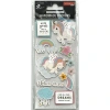 TANEX HANDMADE TNX-28007 DEKORATİF ETİKETLER - UNICORN SERİSİ STICKER - TEKLİ