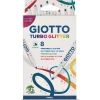 GIOTTO TURBO SİMLİ KEÇELİ KALEM 8Lİ