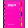 GIPTA COSMO A4 SPİRALLİ 5 SEPERATÖRLÜ 150 YP. ÇİZGİLİ DEFTER