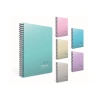 GIPTA SEVERAL PASTEL SPİRALLİ  A4 PP KAPAK 3+1 120YP. SEPERATÖRLÜ DEFTER