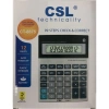 CASLO CT-8875 12 HANE HESAP MAKİNESİ METAL YÜZEY