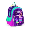 CORAL HIGH 23655 KIDS MOR PEMBE DONDURMA DESENLİ ÜÇ BÖLMELİ SIRT ÇANTASI
