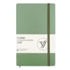 VICTORIAS JOURNALS 124-1451 13X21 CLASSIC LASTİKLİ GÜNLÜK AJANDA - YEŞİL