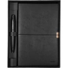 SCRIKSS SD700-1 TOLEDO PREMIUM A5 SİYAH DEFTER & KNIGHT 88 MAT SİYAH TÜKENMEZ KALEM SET