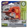 HASBRO E3002 NERF MICROSHOTS FLIPFURY ZOMBIE STRIKE  E0489