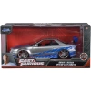 SİMBA JADA 3203058 FAST & FURIOUS 1:24 BRIANS NISSAN SKYLINE GT-R (R34) DIE CAST METAL TEKLİ ARABA KUTULU 8+