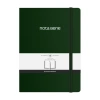 VICTORIAS JOURNALS NOTE BENE 9245 PREMIUM NOTEBOOK SERT KAPAK A4 100gr.192 SYF. ÇİZGİLİ DEFTER YEŞİL