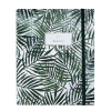 VICTORIAS JOURNALS 1157 RAIN FOREST GREEN 17X24cm GİZLİ SPİRALLİ SERT KAPAK LASTİKLİ ÇİZGİLİ DEFTER