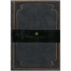 VICTORIAS JOURNALS 123-9107 VINTAGE OLD BOOK 14x20cm 80gr.160YP. ÇİZGİSİZ DEFTER KOYU MAVİ
