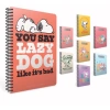 GIPTA SNOOPY A4 SPİRALLİ KARTON KAPAK  80 YP KARELİ DEFTER