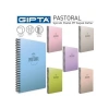 GIPTA PASTORAL SPİRALLİ PP.KAPAK 17X24 60 YP.ÇİZGİLİ DEFTER - 3249