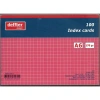 DEFFTER INDEX KARTI A6 PEMBE KARELİ