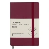 VICTORIAS JOURNALS 124-1485 9X14 CLASSIC LASTİKLİ GÜNLÜK AJANDA A5 - BORDO