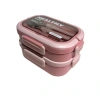 VAGONLİFE ÇELİK YEMEK KABI 2 KATLI LUNCH BOX 1330ml - VGN6715 PEMBE