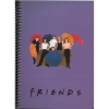 MABBELS 388159 FRIENDS17x24 SPİRALLİ KARTON KAPAK KARELİ DEFTER