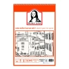 MONA LISA MN03-4 ESKİZ DEFTERİ KARIŞIK TELLİ A4 50 YP